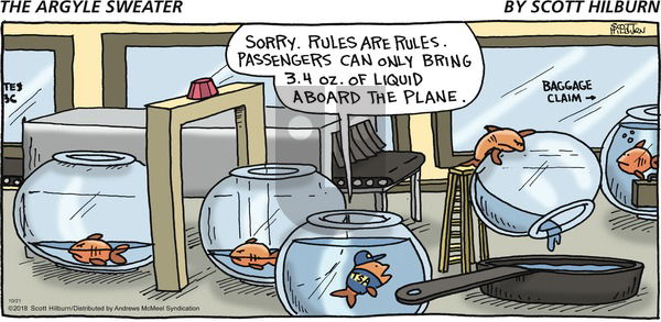 The Argyle Sweater on Sunday October 21, 2018 Comic Strip