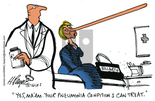 Henry Payne on Tuesday September 13, 2016 Comic Strip