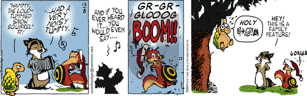 Over the Hedge on Tuesday December 8, 2009 Comic Strip