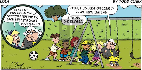 Lola on Sunday June 26, 2011 Comic Strip