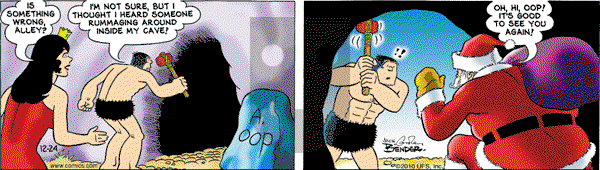Alley Oop on Friday December 24, 2010 Comic Strip