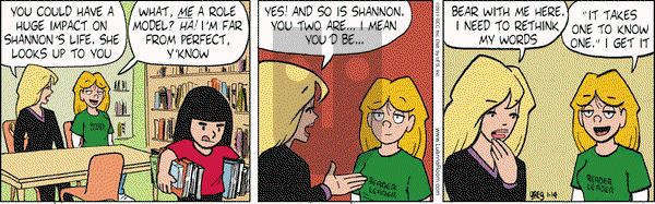 Luann on Friday January 14, 2011 Comic Strip