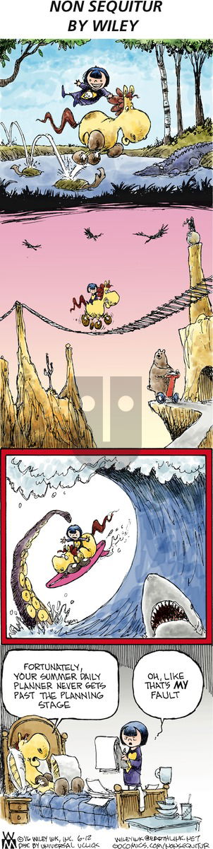 Non Sequitur on Sunday June 12, 2016 Comic Strip