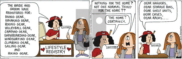 Cathy Classics on Friday August 31, 2001 Comic Strip