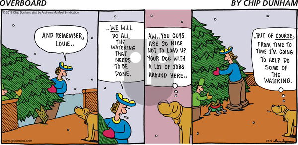Overboard on Sunday December 15, 2019 Comic Strip