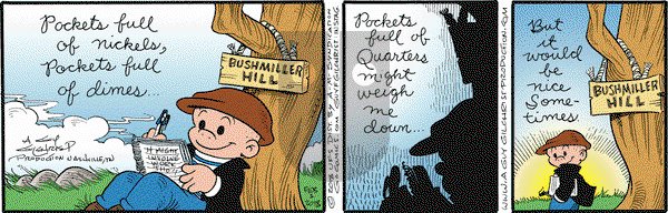 Nancy on Thursday February 1, 2018 Comic Strip
