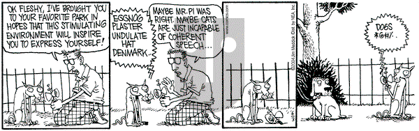 Monty on Thursday December 9, 2004 Comic Strip