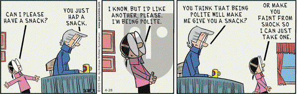 Grand Avenue on Monday April 28, 2025 Comic Strip