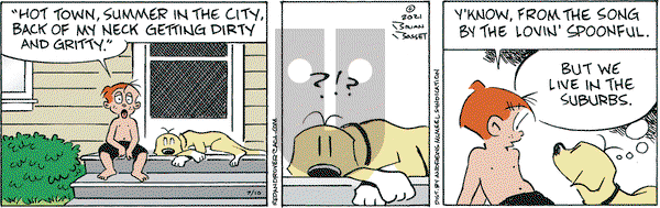 Red and Rover on Saturday July 10, 2021 Comic Strip