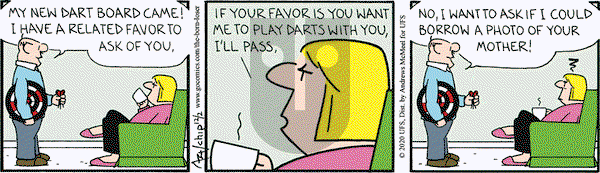 The Born Loser on Wednesday December 2, 2020 Comic Strip