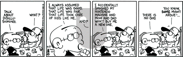 FoxTrot on Saturday June 27, 1992 Comic Strip