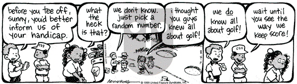 JumpStart on Thursday July 15, 1999 Comic Strip