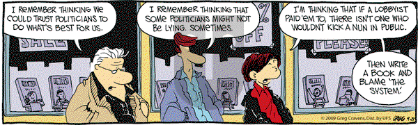 The Buckets on Friday September 25, 2009 Comic Strip