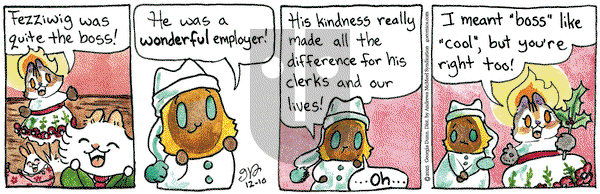 Breaking Cat News on Wednesday December 10, 2025 Comic Strip