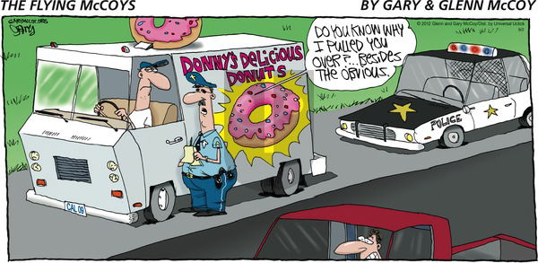 The Flying McCoys on Sunday September 2, 2012 Comic Strip