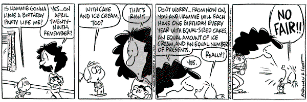 Baby Blues on Thursday April 16, 1998 Comic Strip