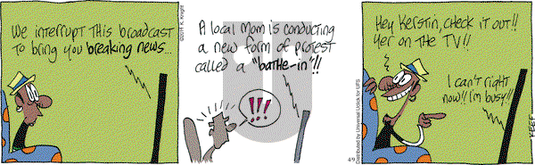 The Knight Life on Wednesday April 9, 2014 Comic Strip