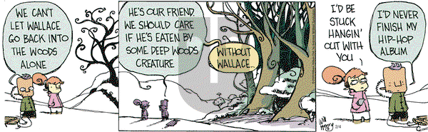Wallace the Brave on Tuesday February 4, 2020 Comic Strip