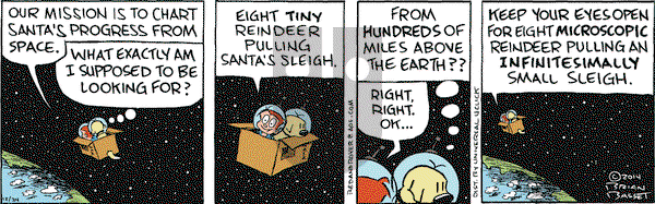 Red and Rover on Wednesday December 24, 2014 Comic Strip
