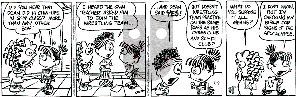 Heart of the City - Thursday October 9, 2003 Comic Strip