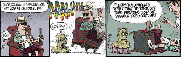Monty on Thursday November 6, 2014 Comic Strip