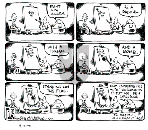 Tom Toles on Wednesday April 16, 2008 Comic Strip