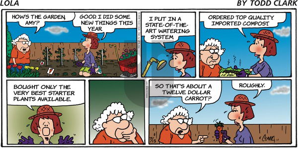 Lola on Sunday September 7, 2008 Comic Strip