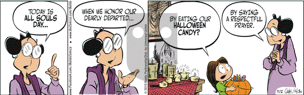 Baldo on Wednesday November 2, 2016 Comic Strip