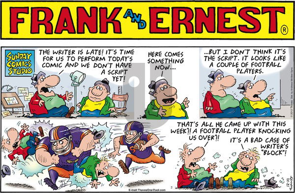 Frank and Ernest on Sunday December 10, 2017 Comic Strip