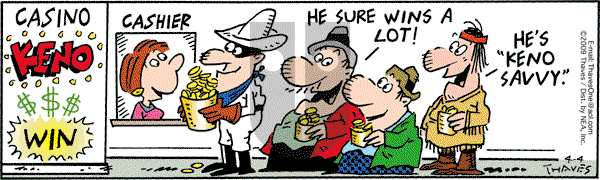 Frank and Ernest - Saturday April 4, 2009 Comic Strip