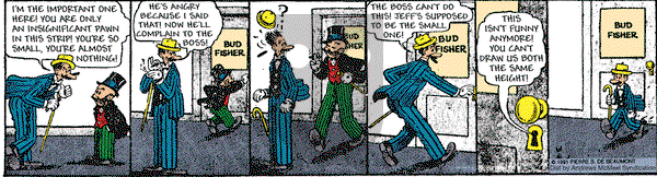 Mutt & Jeff - Saturday April 1, 2023 Comic Strip