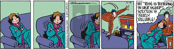 Rose is Rose on Monday February 13, 2012 Comic Strip