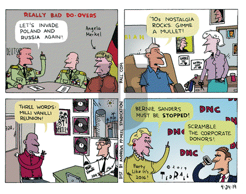 Ted Rall on Wednesday April 24, 2019 Comic Strip