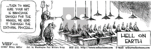 Non Sequitur on Tuesday November 25, 1997 Comic Strip