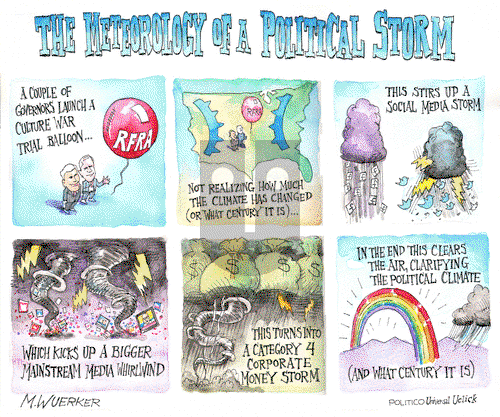 Matt Wuerker - Friday April 3, 2015 Comic Strip
