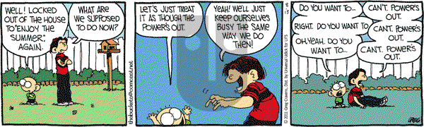 The Buckets on Saturday August 13, 2011 Comic Strip