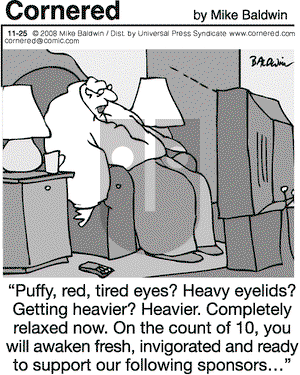 Cornered on Tuesday November 25, 2008 Comic Strip