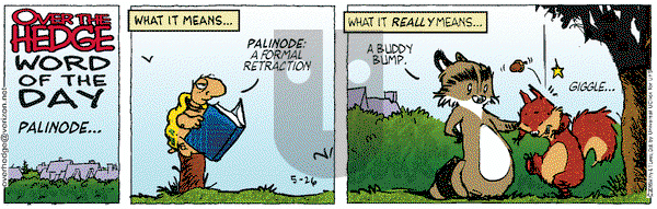 Over the Hedge on Tuesday May 26, 2015 Comic Strip