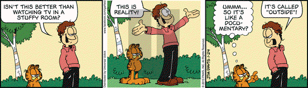 Garfield on Thursday January 24, 2013 Comic Strip