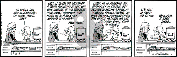 Doonesbury on Wednesday November 13, 1974 Comic Strip
