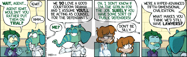 Crabgrass on Wednesday May 21, 2025 Comic Strip