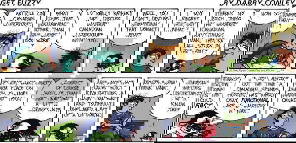 Get Fuzzy on Sunday March 6, 2011 Comic Strip