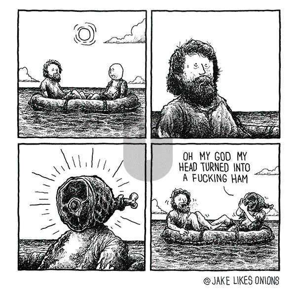 Jake Likes Onions on Wednesday August 21, 2019 Comic Strip