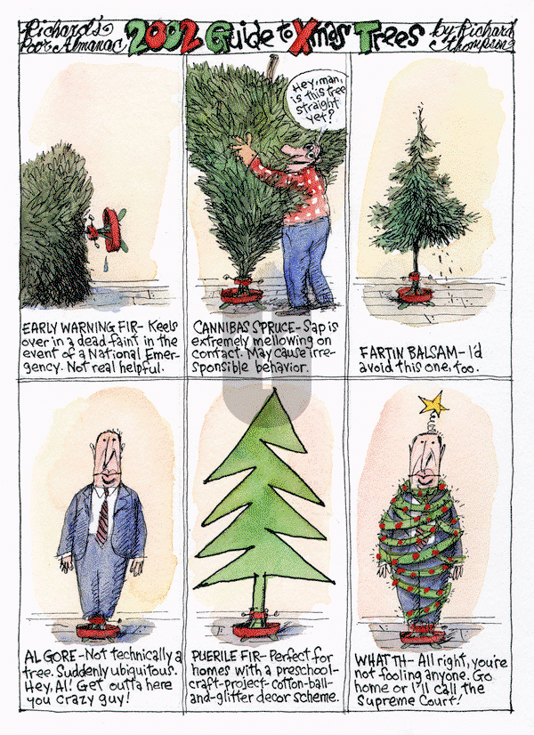 Richard's Poor Almanac on Friday December 11, 2015 Comic Strip