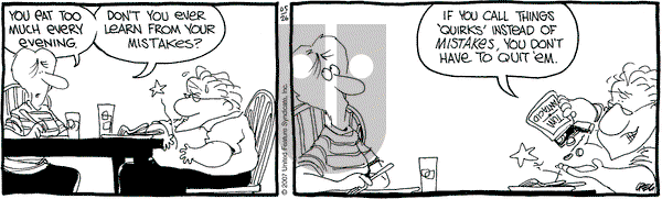 The Buckets on Saturday May 26, 2007 Comic Strip