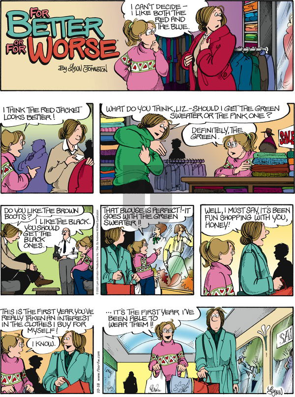 For Better or For Worse - Sunday October 18, 2020 Comic Strip
