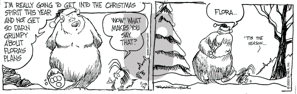 The Grizzwells on Saturday November 29, 2003 Comic Strip