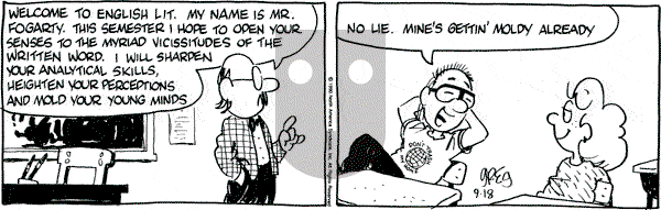 Luann on Tuesday September 18, 1990 Comic Strip