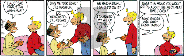 Arlo and Janis on Friday November 21, 2014 Comic Strip