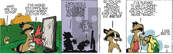 Over the Hedge on Saturday May 3, 2008 Comic Strip